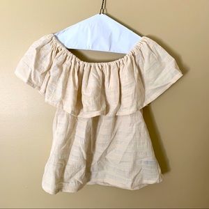 Smell the Roses Cream Top